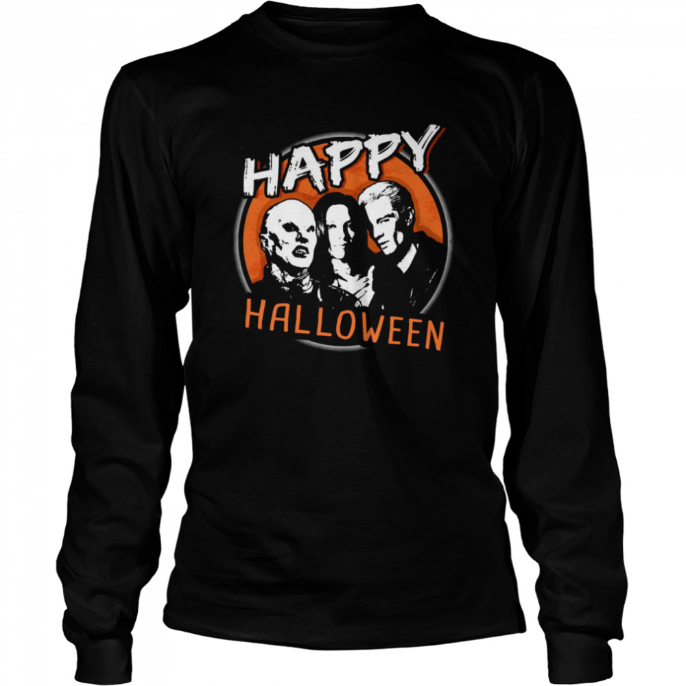 Happy Halloween Villains Of BTVS shirt Long Sleeved T-shirt
