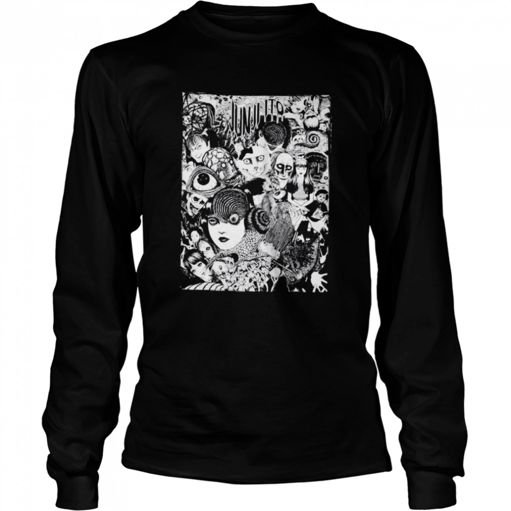 Horror Manga Art Junji Ito shirt Long Sleeved T-shirt