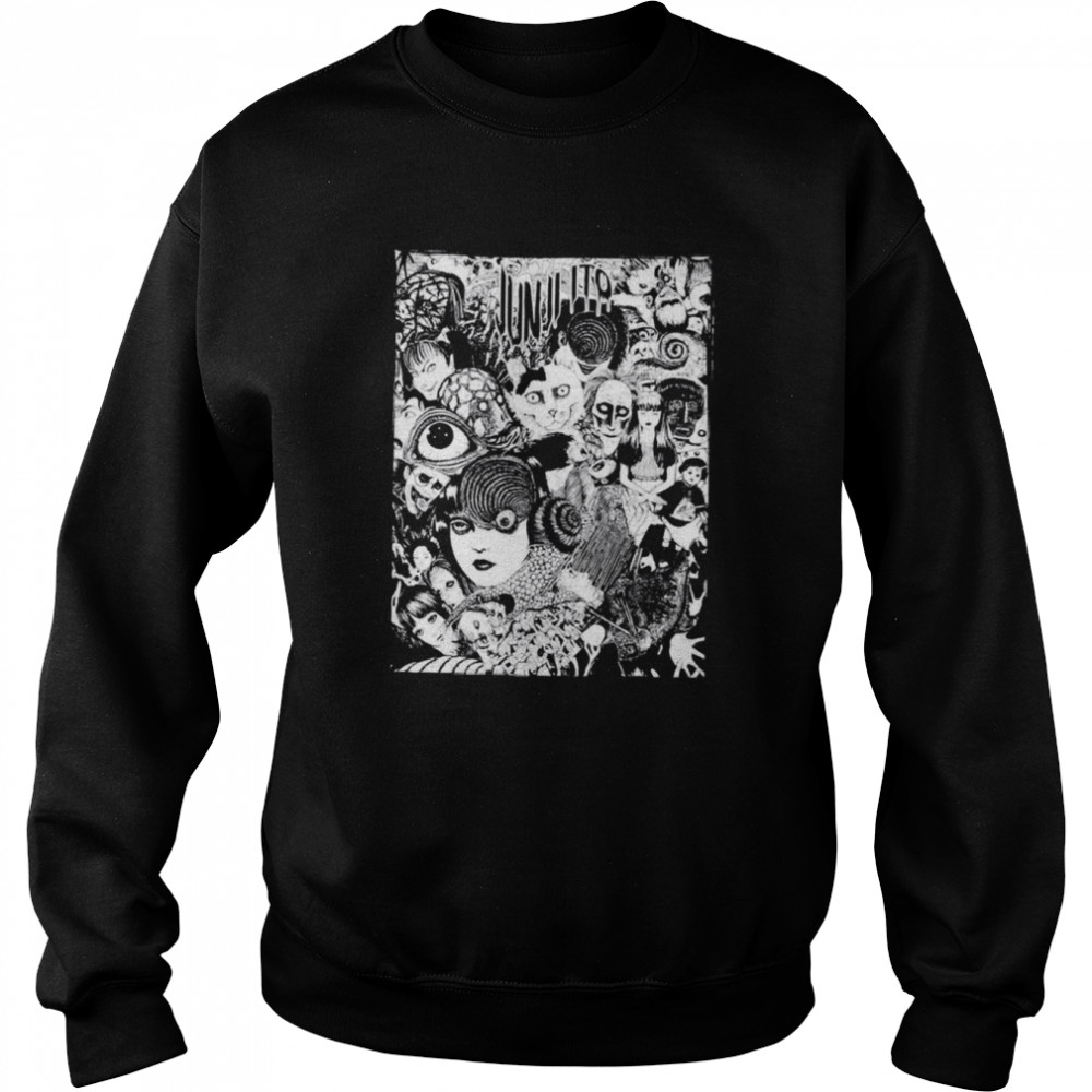 Horror Manga Art Junji Ito shirt Unisex Sweatshirt