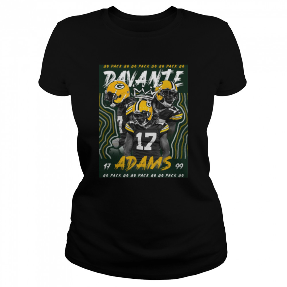 NFL Green Bay Packers Davante Adams T- Classic Women's T-shirt