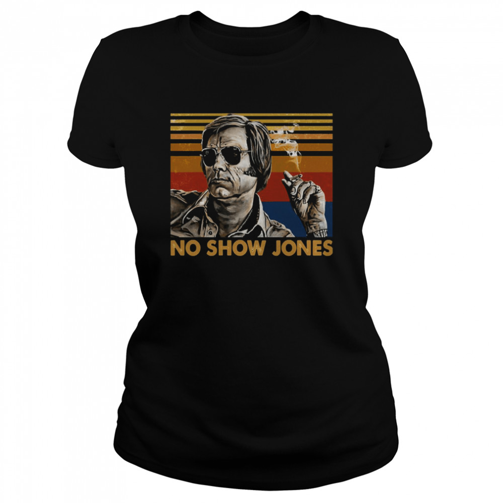 No Show Jones George Jones Vintage shirt Classic Women's T-shirt