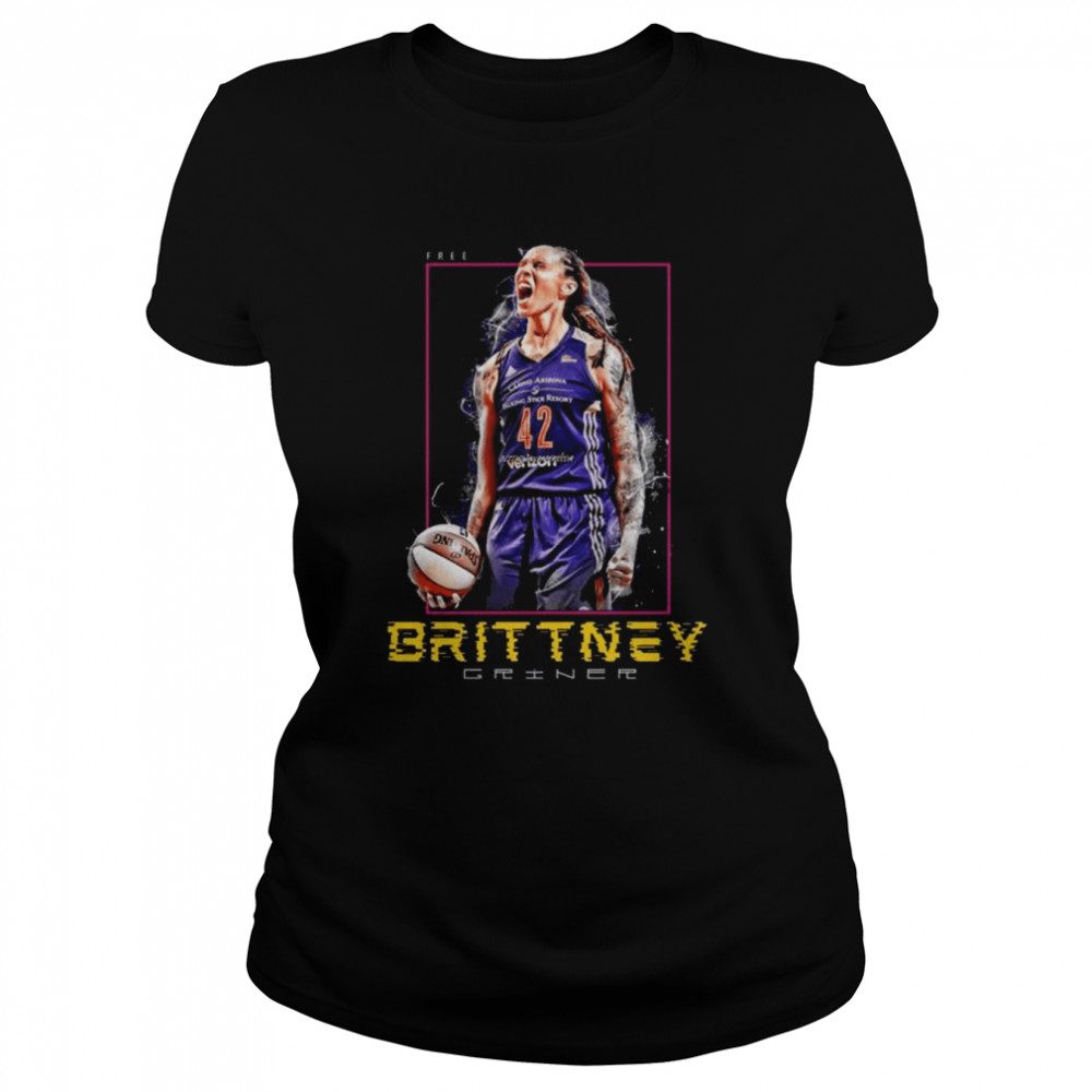 Phoenix Mercury Free brittney griner 2022 shirt Classic Women's T-shirt