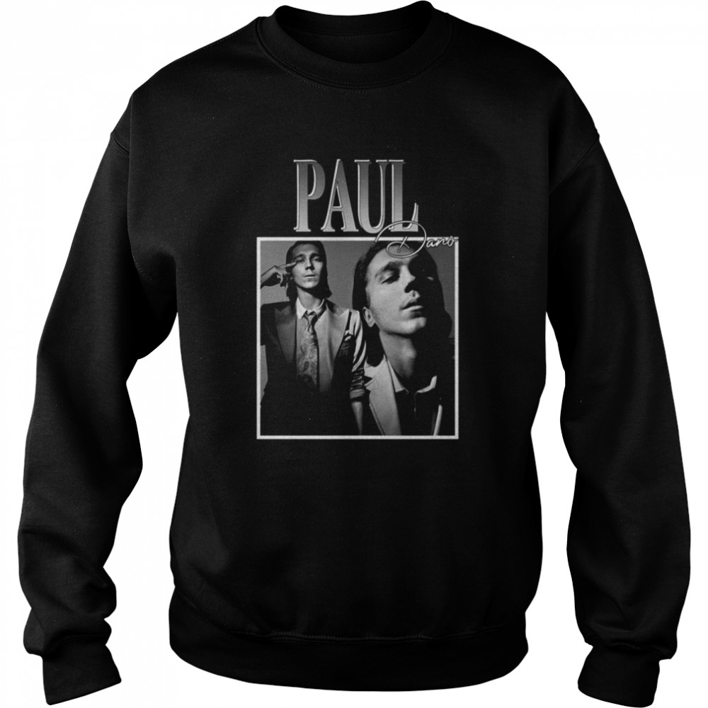 Portrait Of Paul Dano shirt Unisex Sweatshirt