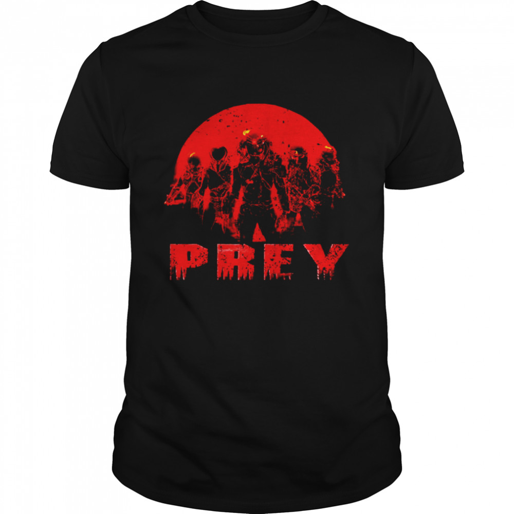 Prey For Movie Yellow Crack shirt Classic Men's T-shirt