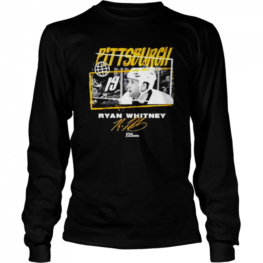 Ryan Whitney Pittsburgh Tones signature shirt Long Sleeved T-shirt