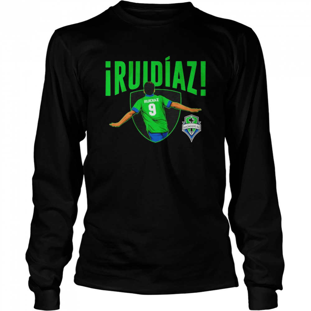 Seattle Sounders Raul Ruidíaz from distance shirt Long Sleeved T-shirt