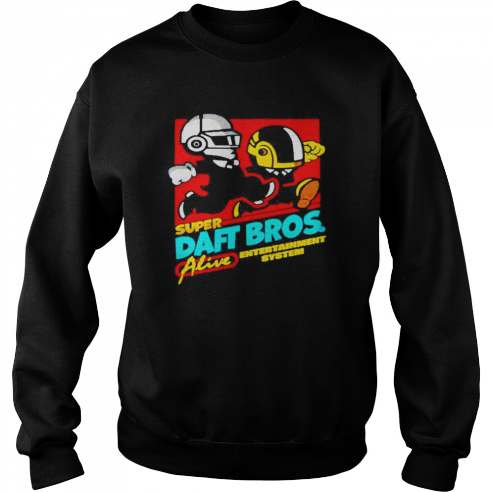 Super Daft Bros High Quality Of Daft Punk  Unisex Sweatshirt