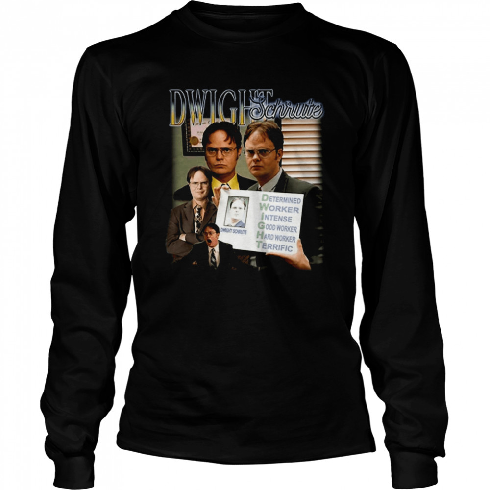 The Office Dwight Schrute Vintage shirt Long Sleeved T-shirt