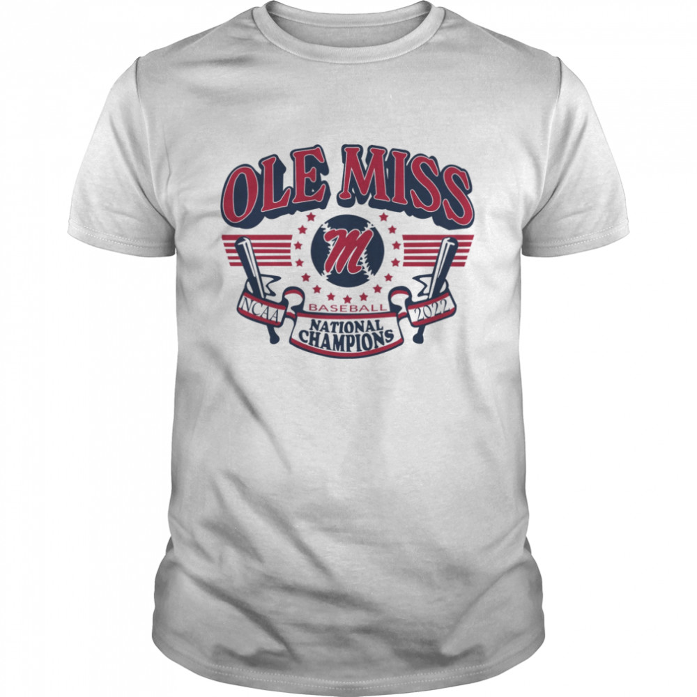 2022 Ole Miss National Championships Baseball shirt Classic Men's T-shirt