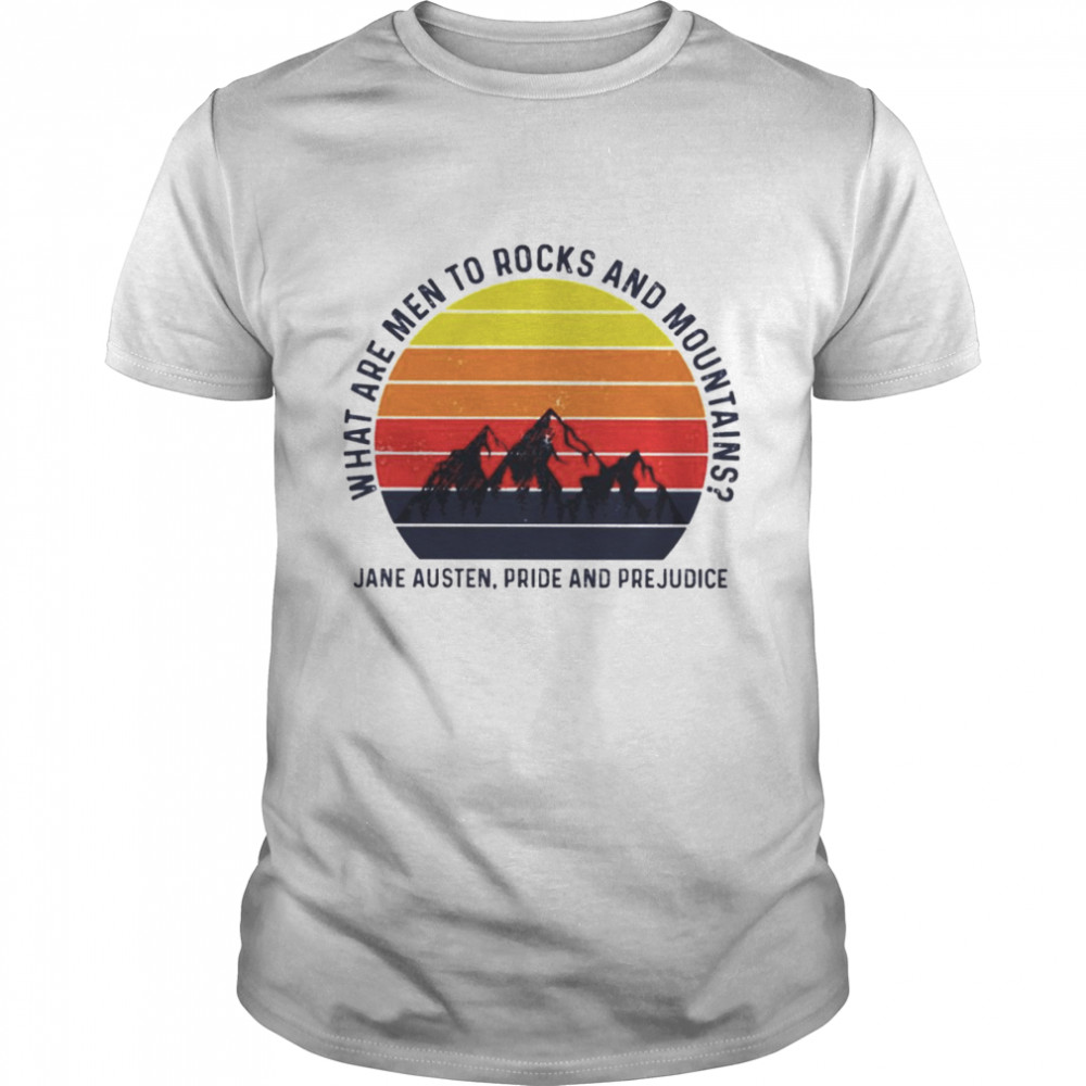 What are men to rocks and mountains vintage shirt Classic Men's T-shirt