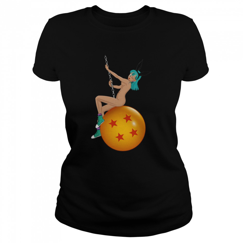 Bunny Ball Uncensored Wrecking Ball Dragon Ball shirt Classic Women's T-shirt