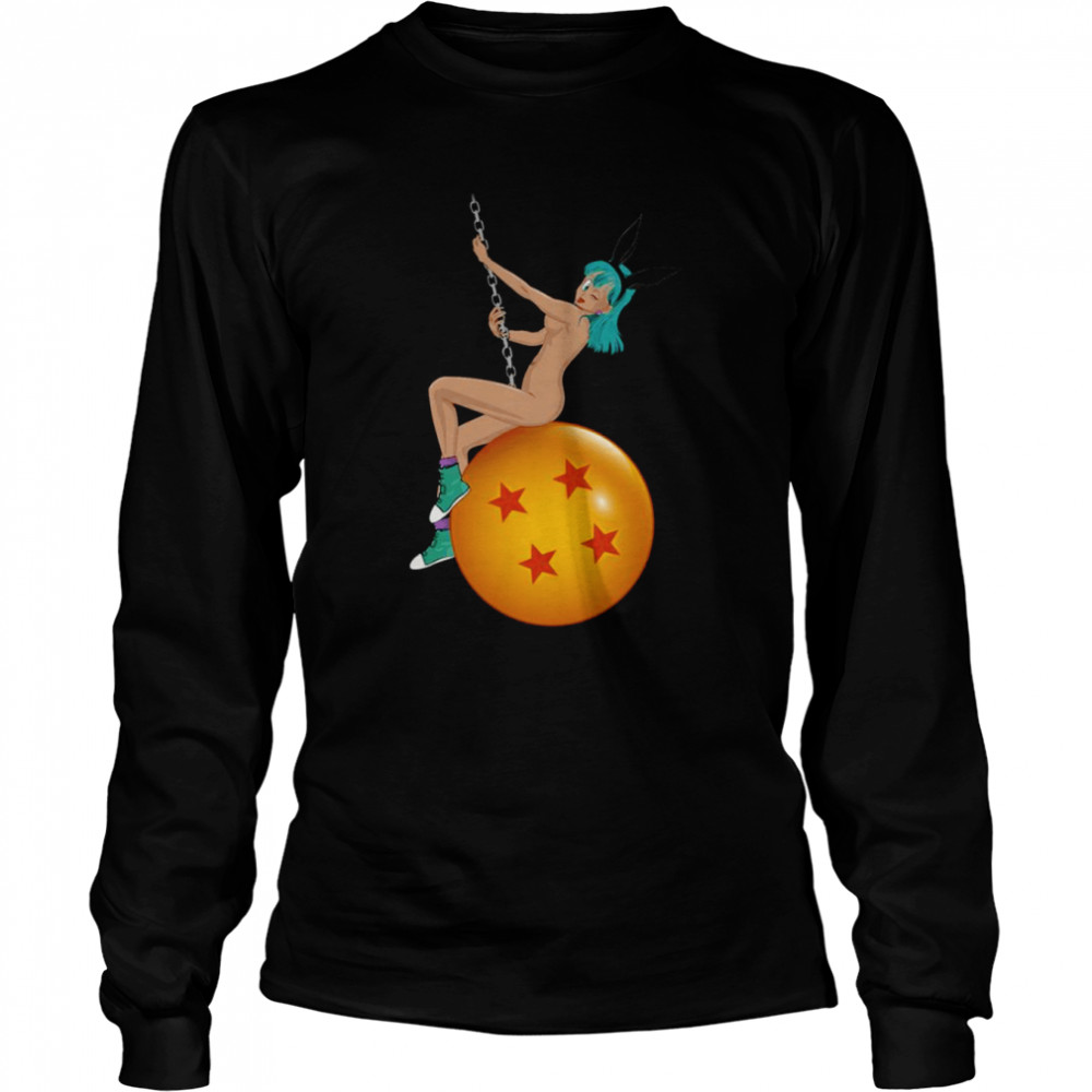 Bunny Ball Uncensored Wrecking Ball Dragon Ball shirt Long Sleeved T-shirt
