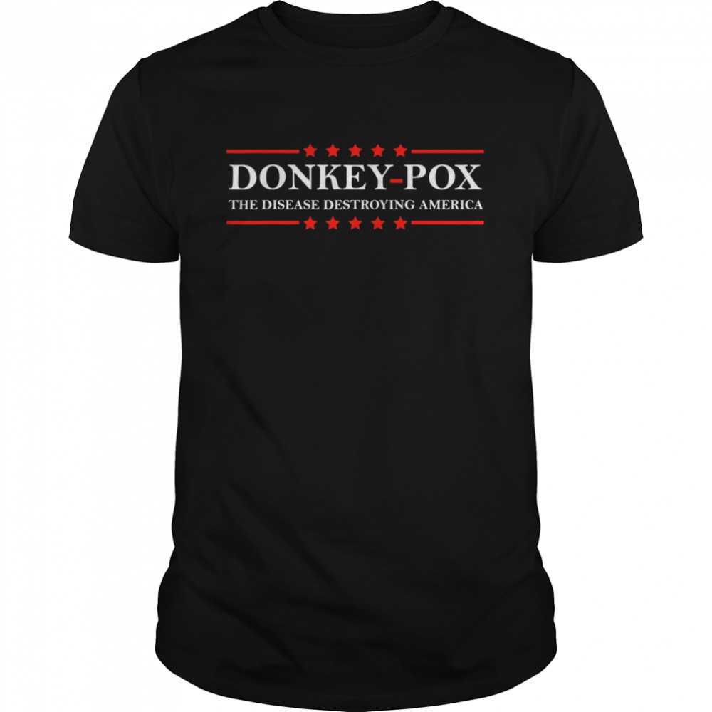 DONKEY POX ANTI BIDEN  Classic Men's T-shirt