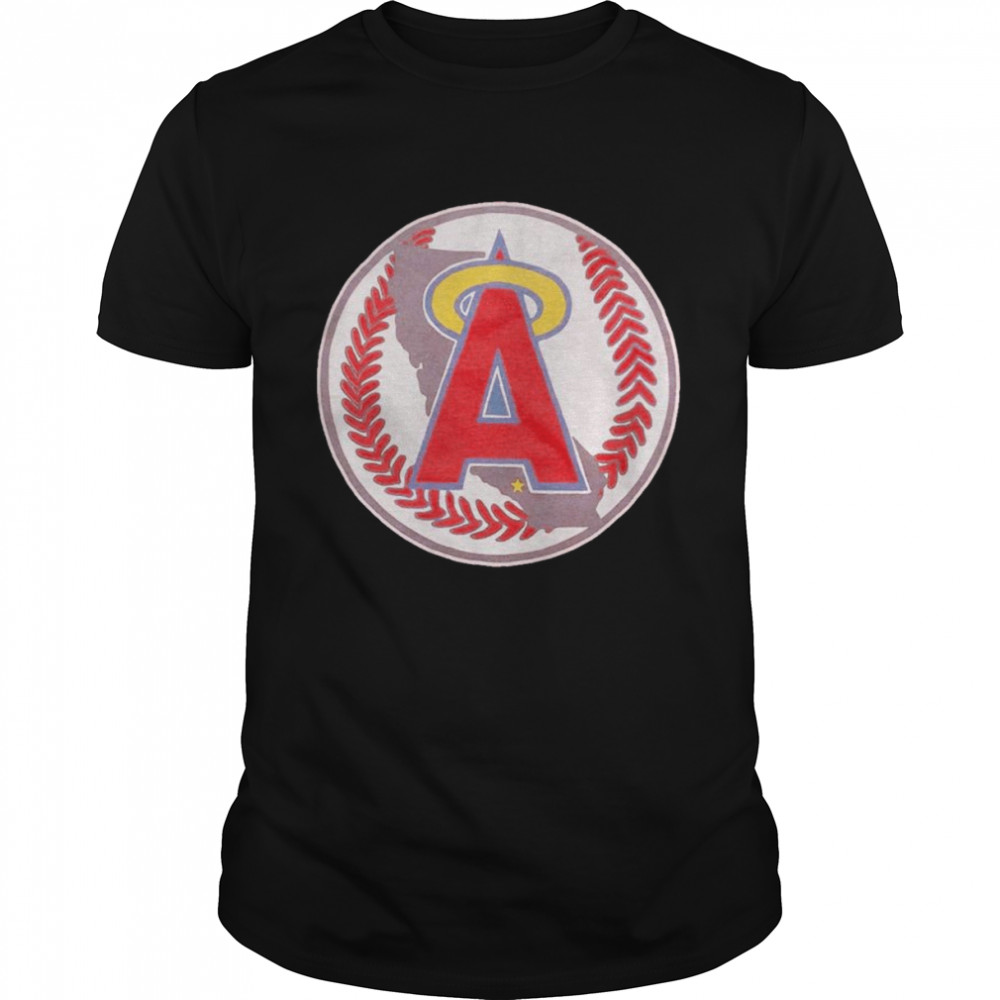 Los Angeles Angels logo shirt