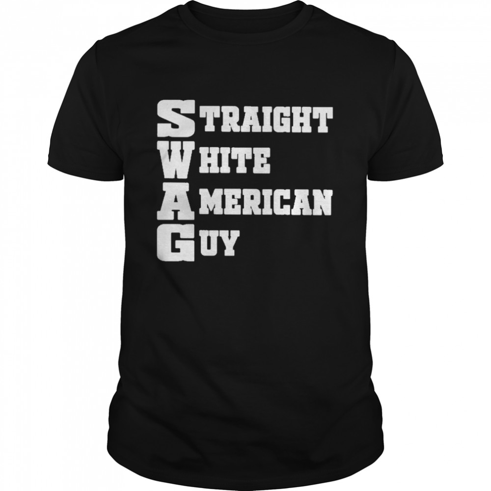 Straight White American Guy  Classic Men's T-shirt