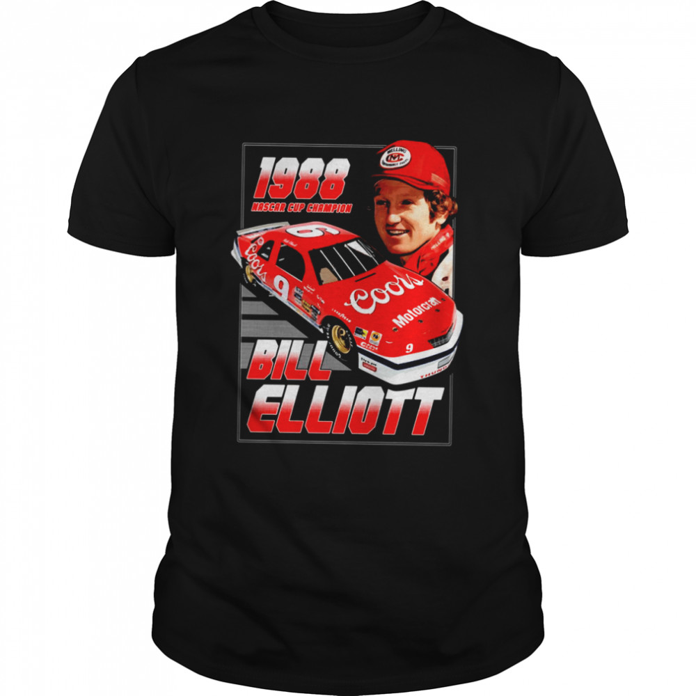 Champion 80s Style Retro Nascar Car Racing Bill Elliott  shirt