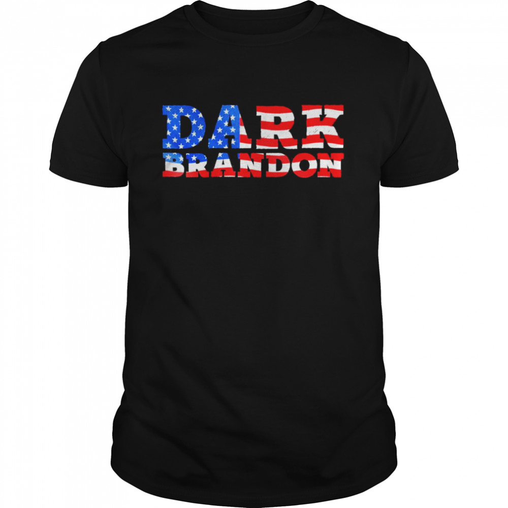 Dark Brandon Biden Us Flag T-Shirt