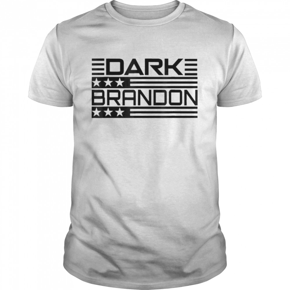 Dark Brandon Saving America Flag T-Shirt
