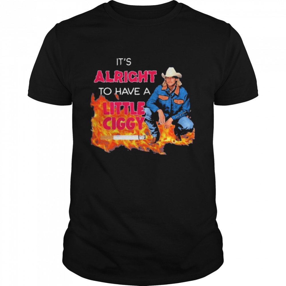Dj Rodeo Starr It’s Alright To Have A Little Ciggy  Classic Men's T-shirt