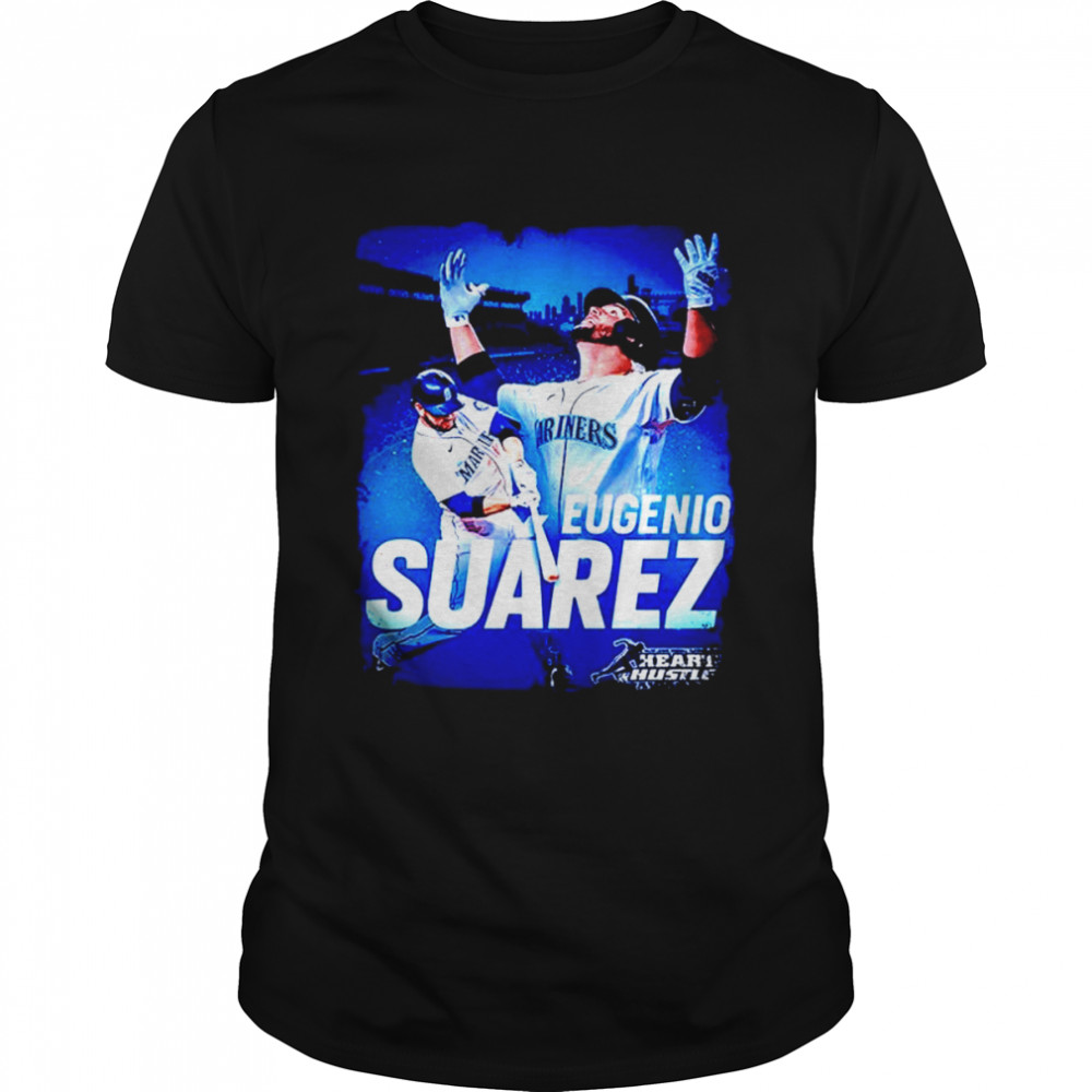Eugenio Suárez Seattle Mariners 2022 heart and hustle award shirt Classic Men's T-shirt