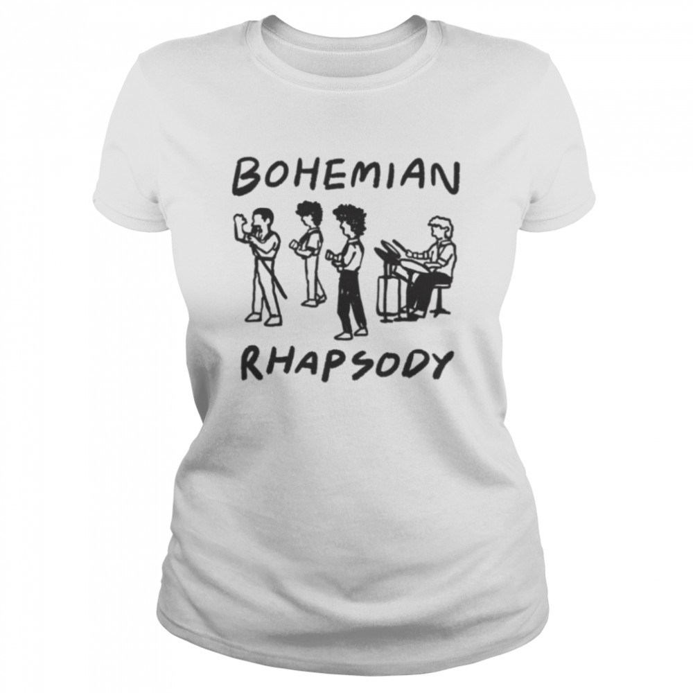 bohemian rhapsody women's t shirt