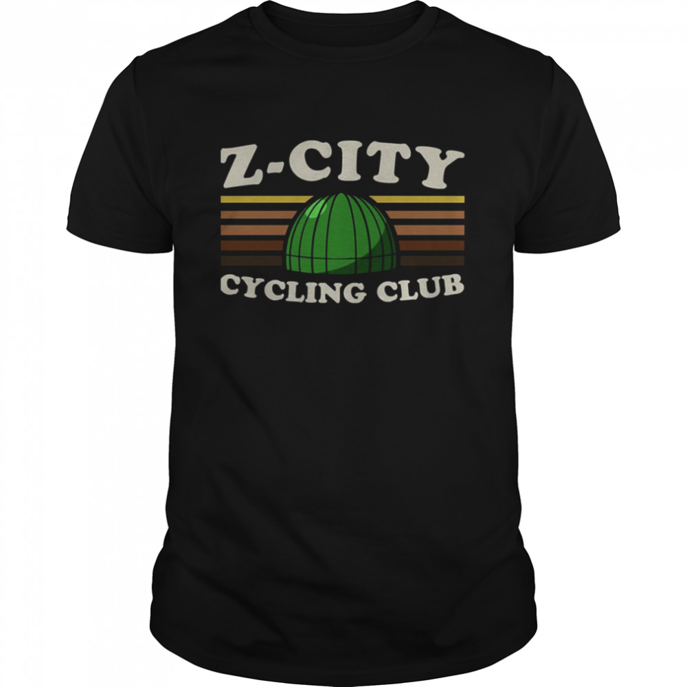 Pedal Hard To Avoid Monsters Z City Cycling Club shirt