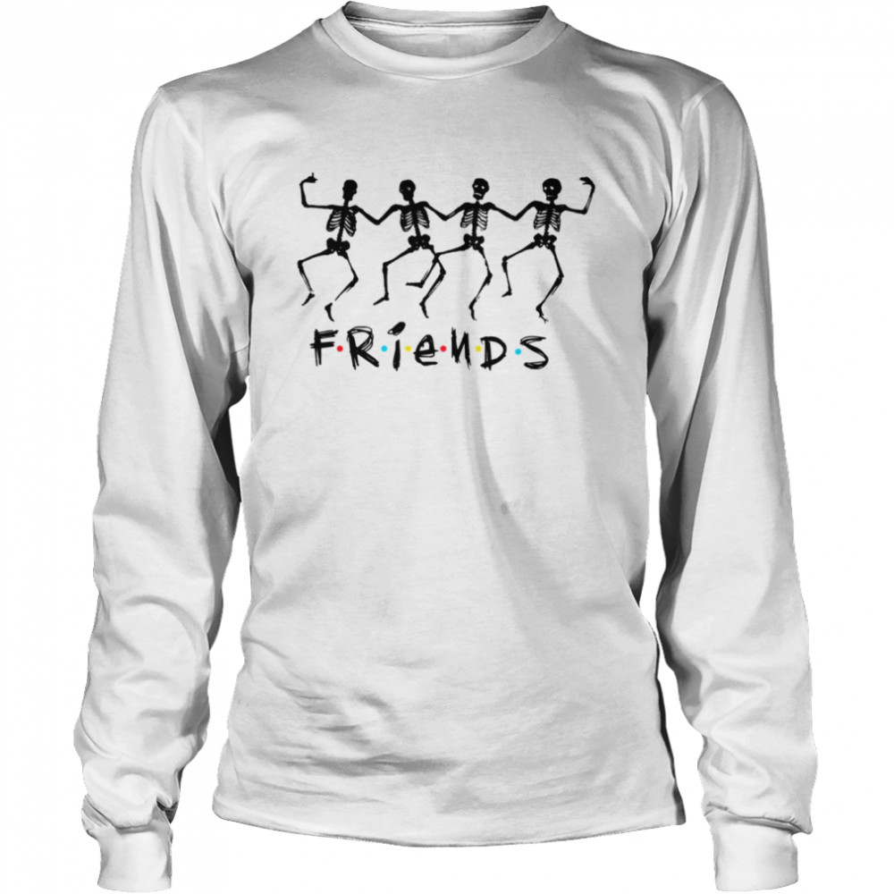 Spirit Halloween Pennywise Skeleton Friends shirt Long Sleeved T-shirt