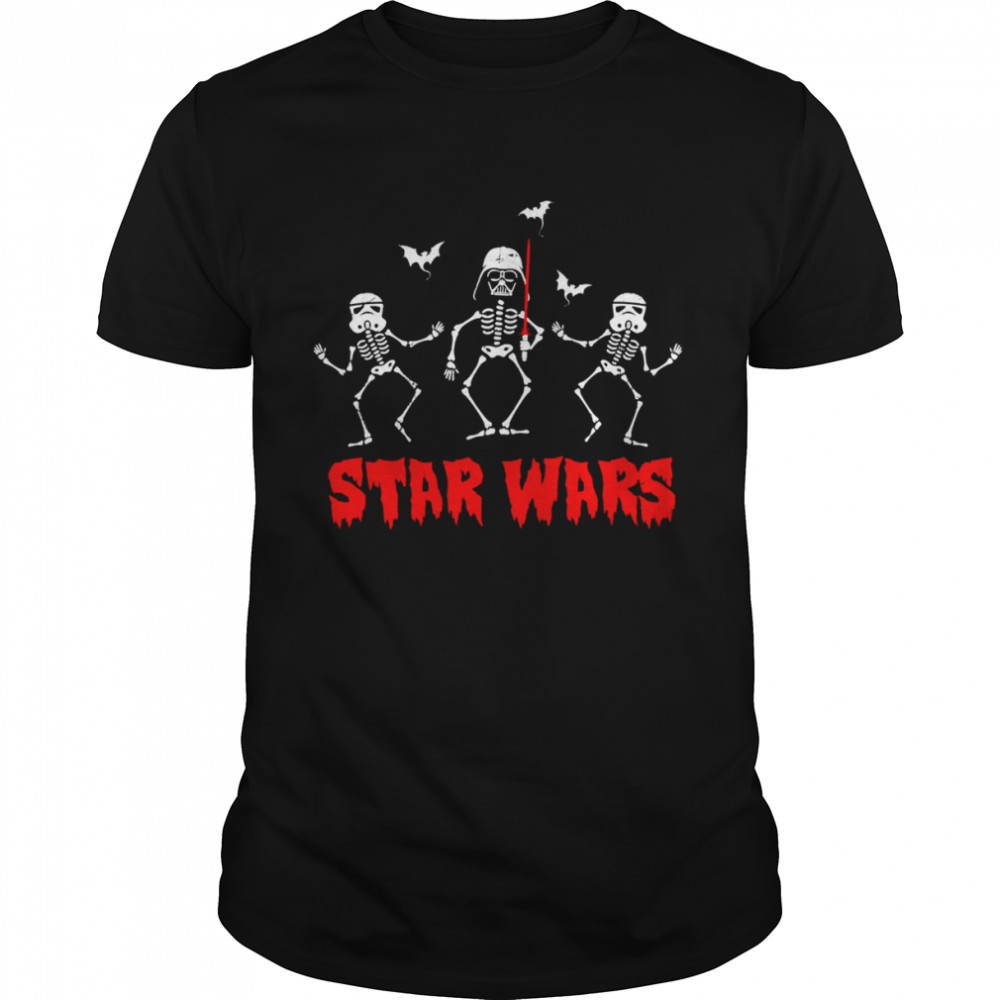 Storm Skeletons Halloween Darth Vader shirt