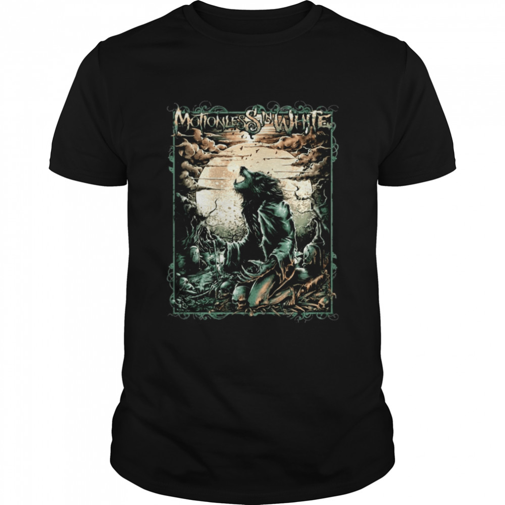 Wolf Motionless In White Metal shirt