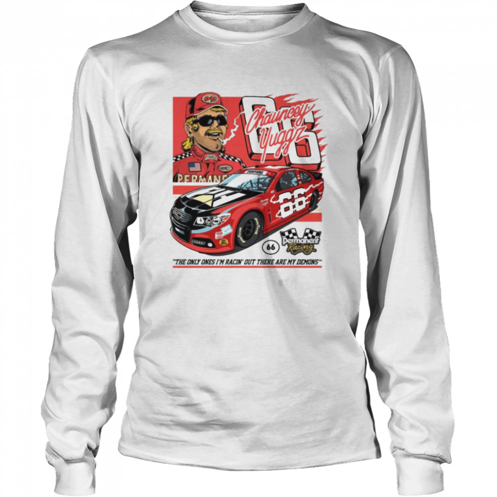 66 yuggz retro nascar car racing shirt long sleeved t shirt