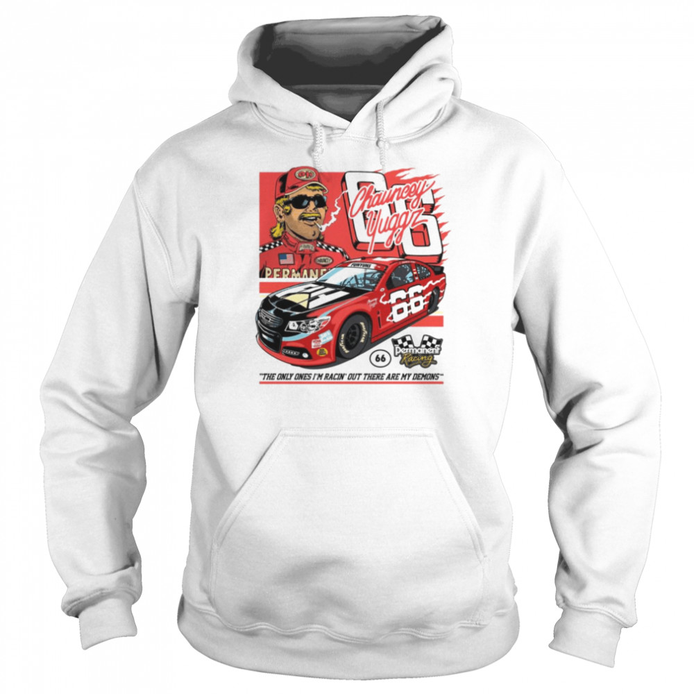 66 yuggz retro nascar car racing shirt unisex hoodie
