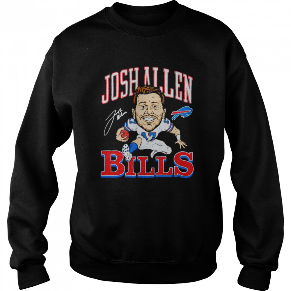 Josh Allen Buffalo Bills Caricature shirt, hoodie, sweater, long