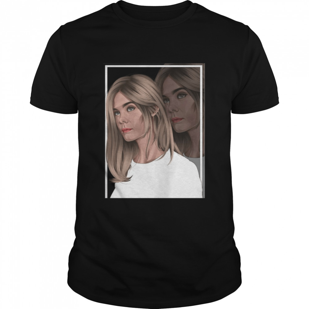 American Actress Elle Fanning Fanart shirt