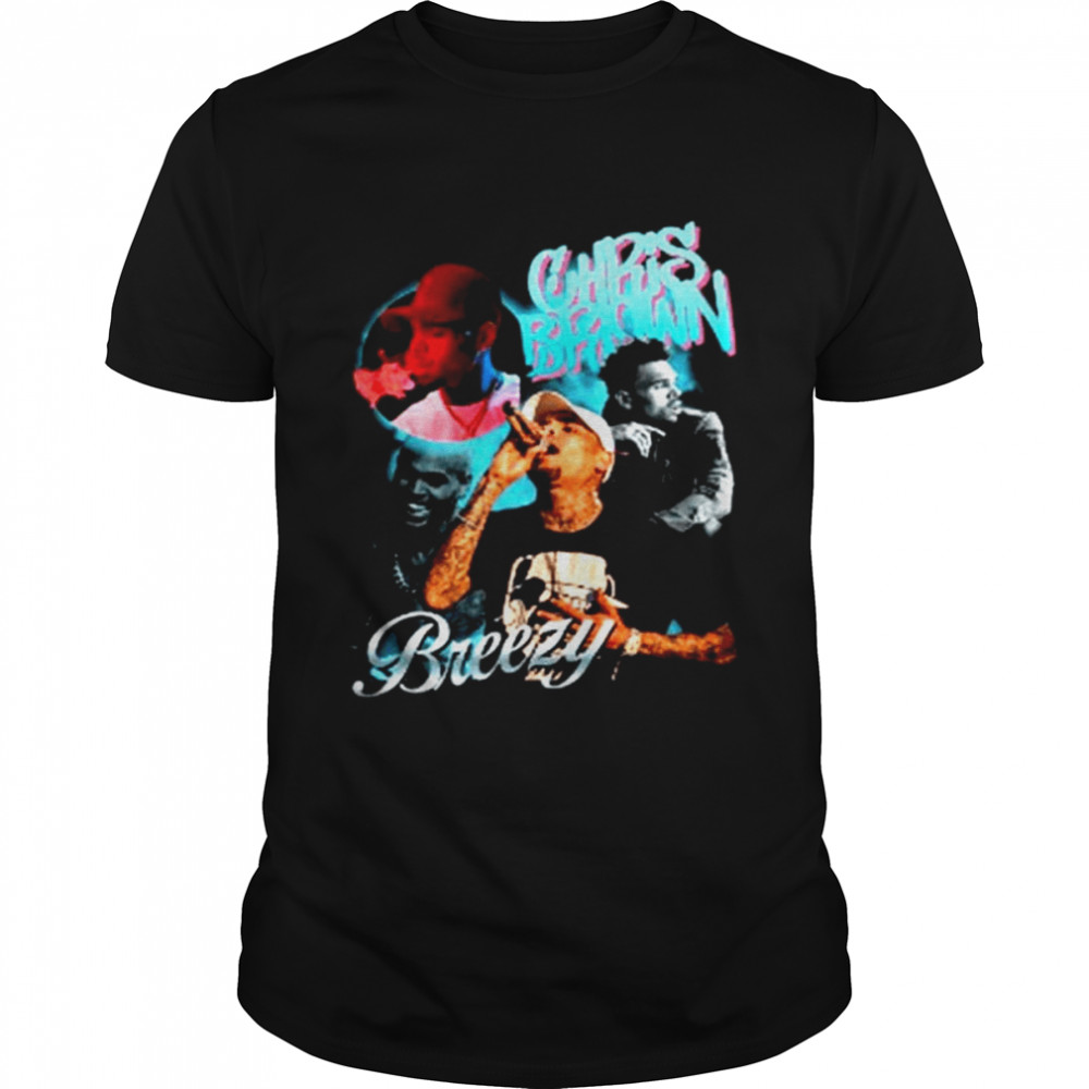 Chris brown breezy vintage shirt