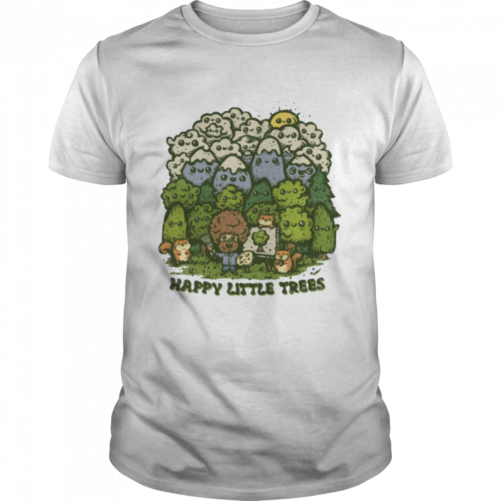 Happy Little Trees shirt