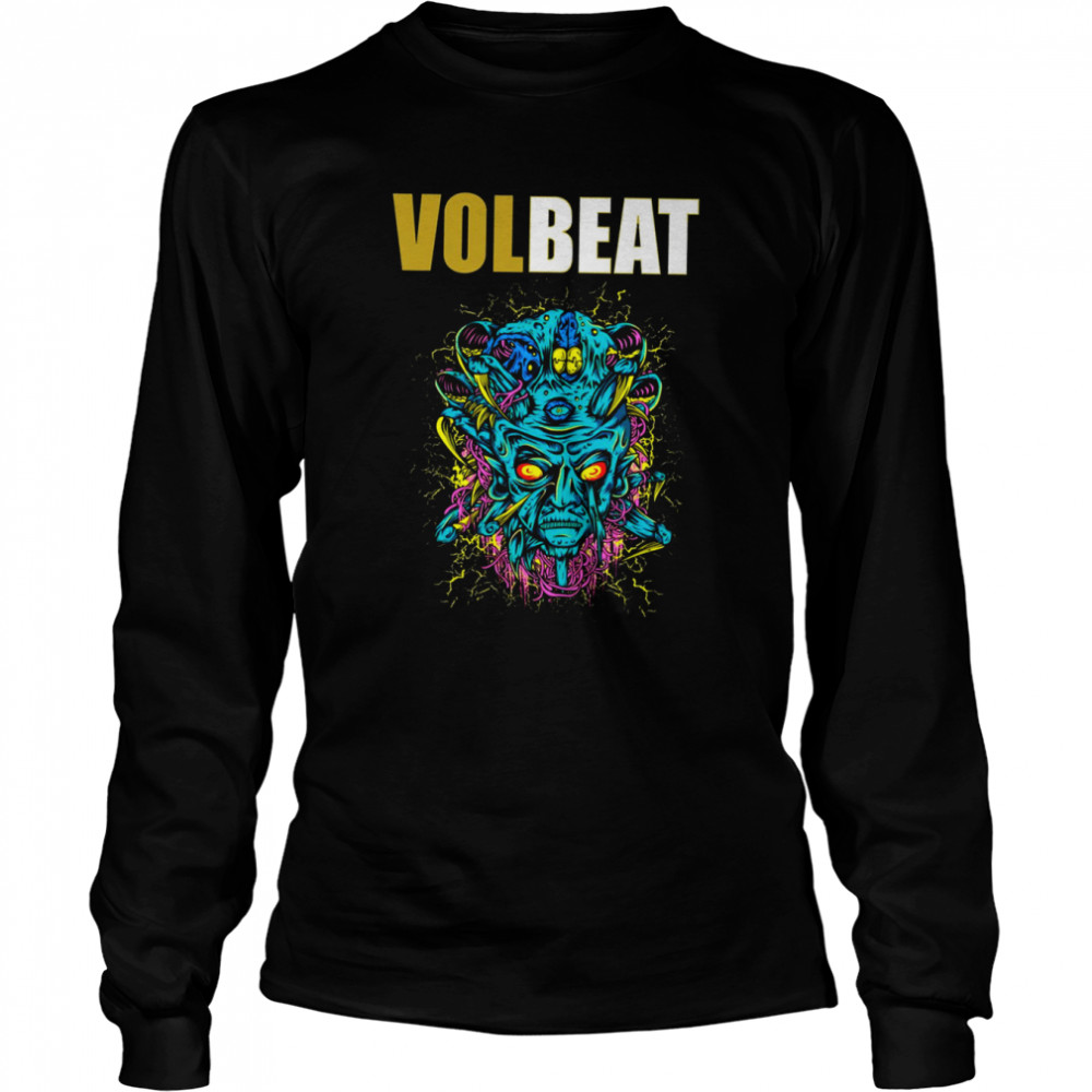 Head Of Alien Volbeat Band shirt Long Sleeved T-shirt