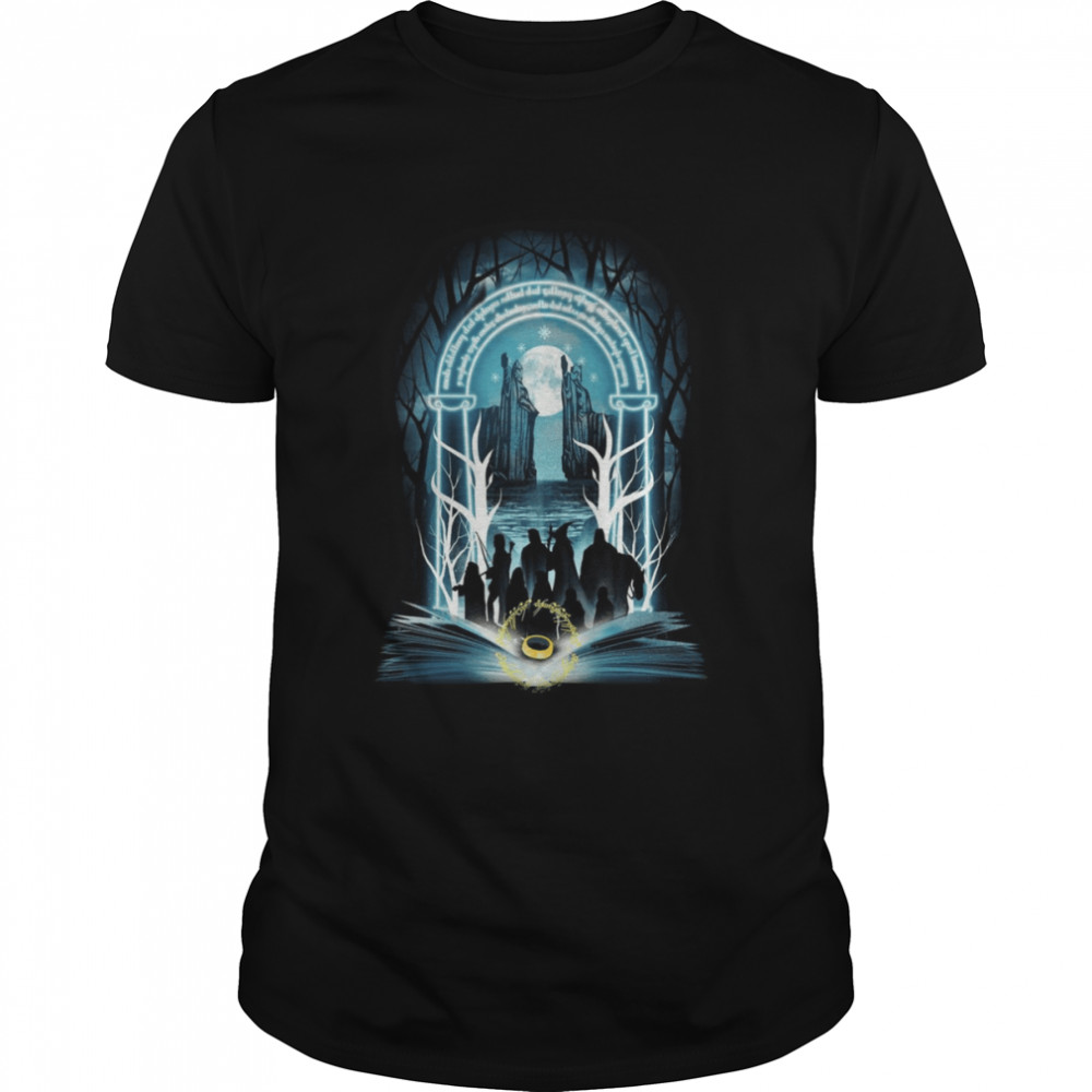 Hobbit Fellowship Of The Ring Lord Of The Rings shirt Classic Men's T-shirt