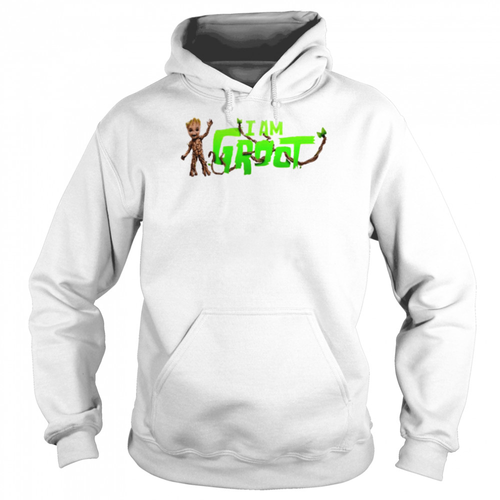 Logo Of I Am Groot shirt Unisex Hoodie