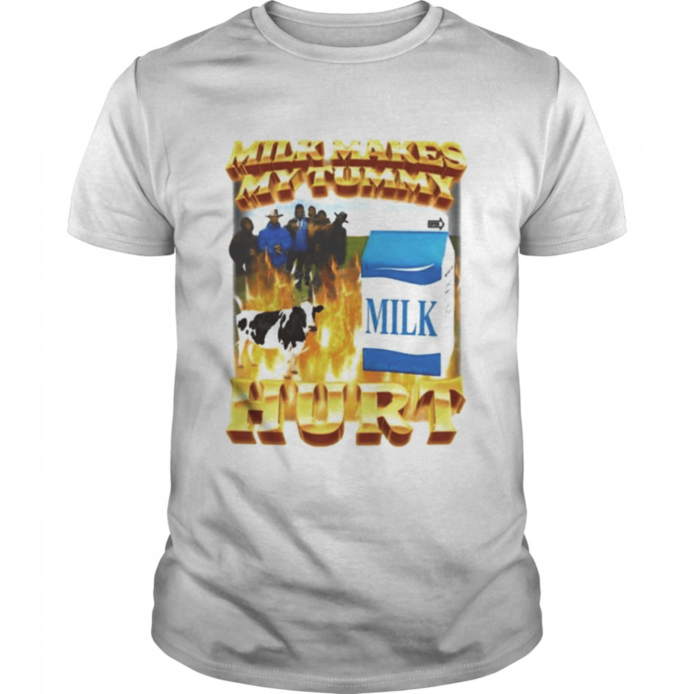 Milk makes my tummy hurt shirt Classic Men's T-shirt