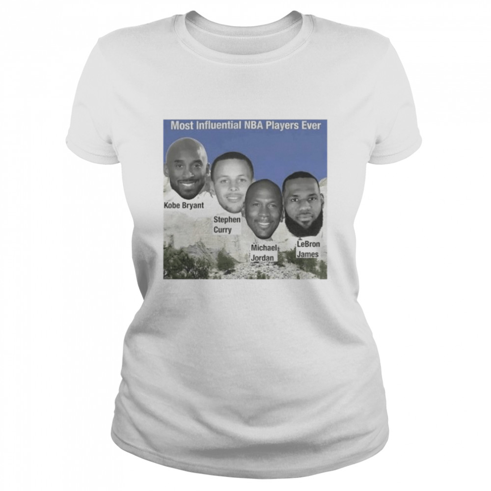 Most influential NBA players ever shirt Classic Women's T-shirt