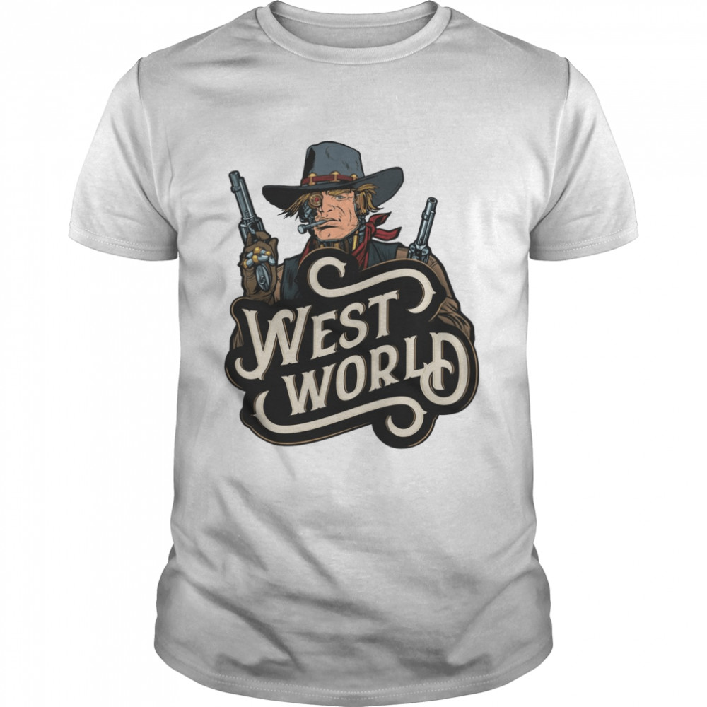 Robot Cowboy Westworld shirt