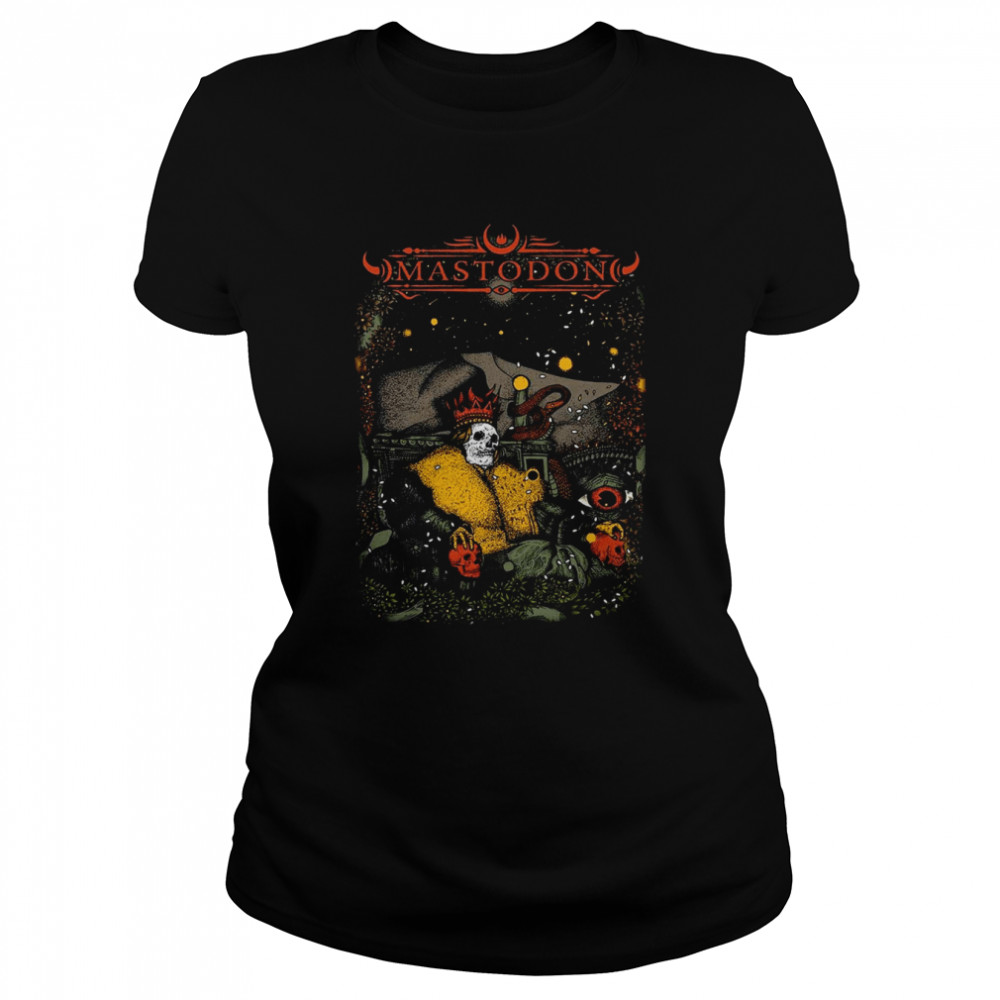 Seated Sovereign Art Mastodon Band shirt Classic Women's T-shirt