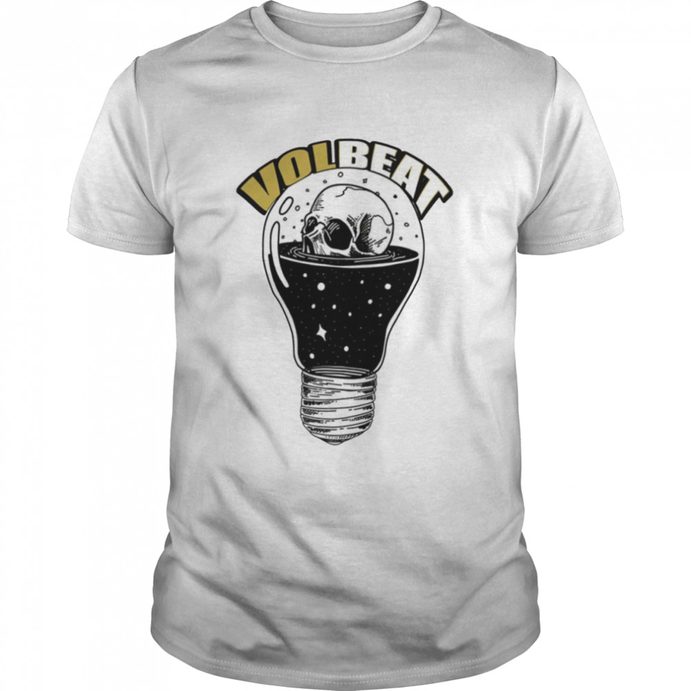 Skull In Lightbulb Volbeat Band shirt