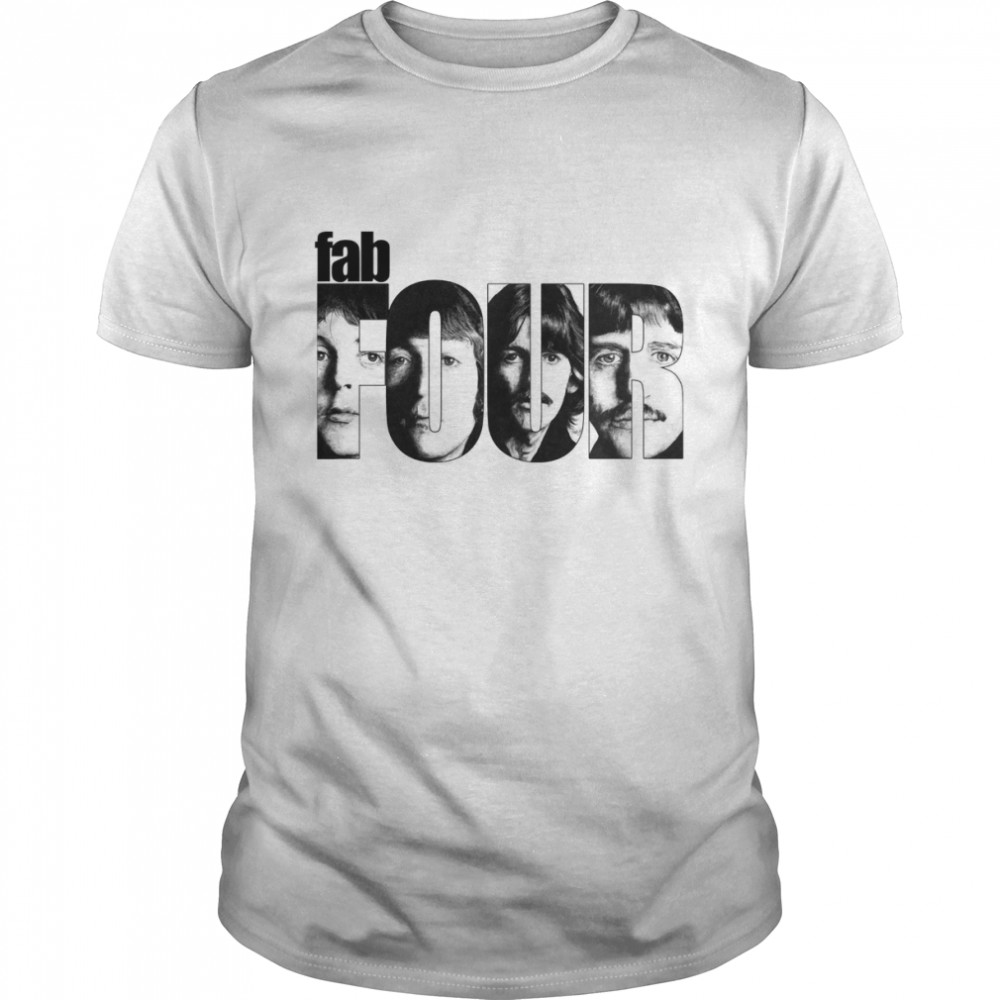 The Fab Four Band Art shirt