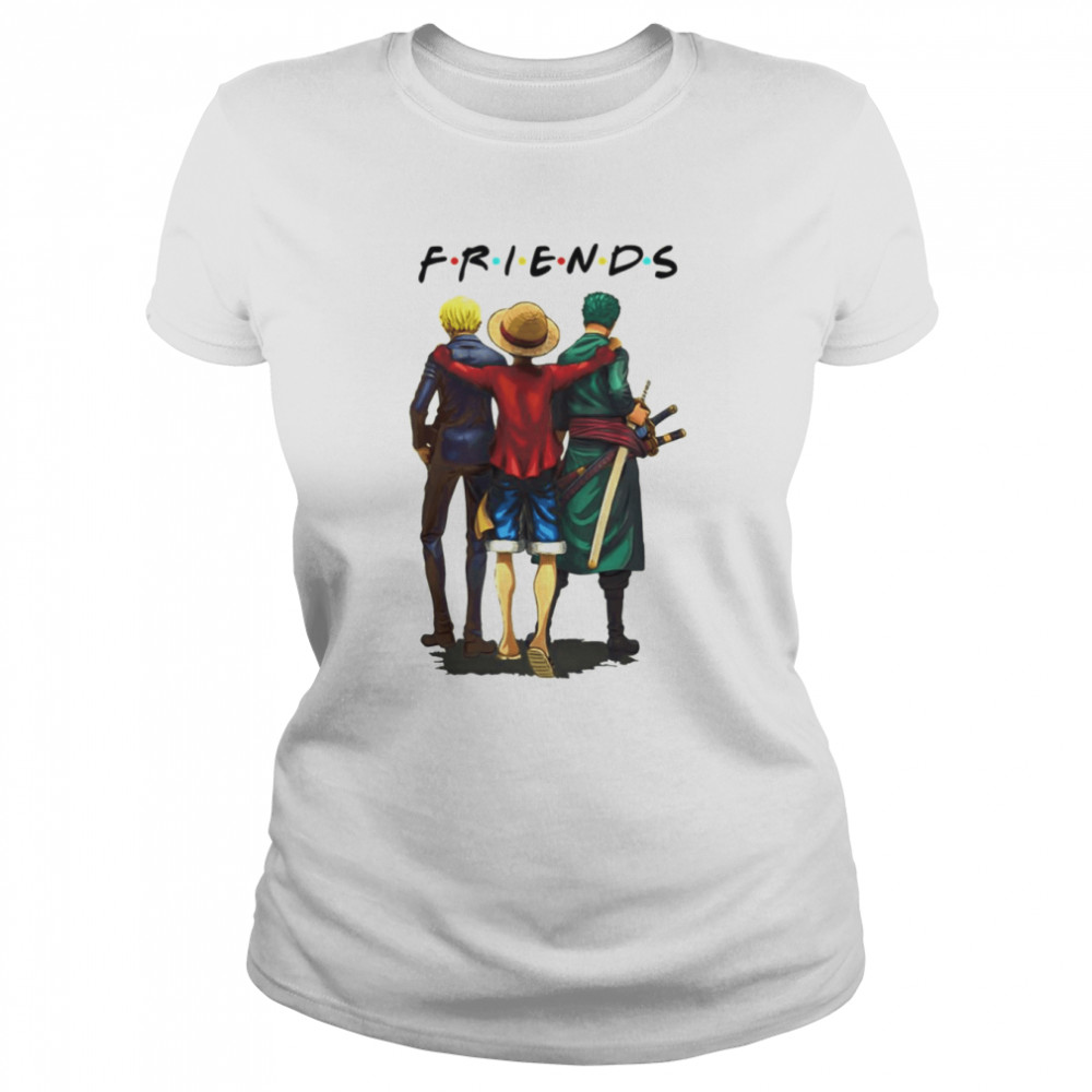 Three Brotherhood On The Same Front Friends One Piece shirt Classic Women's T-shirt