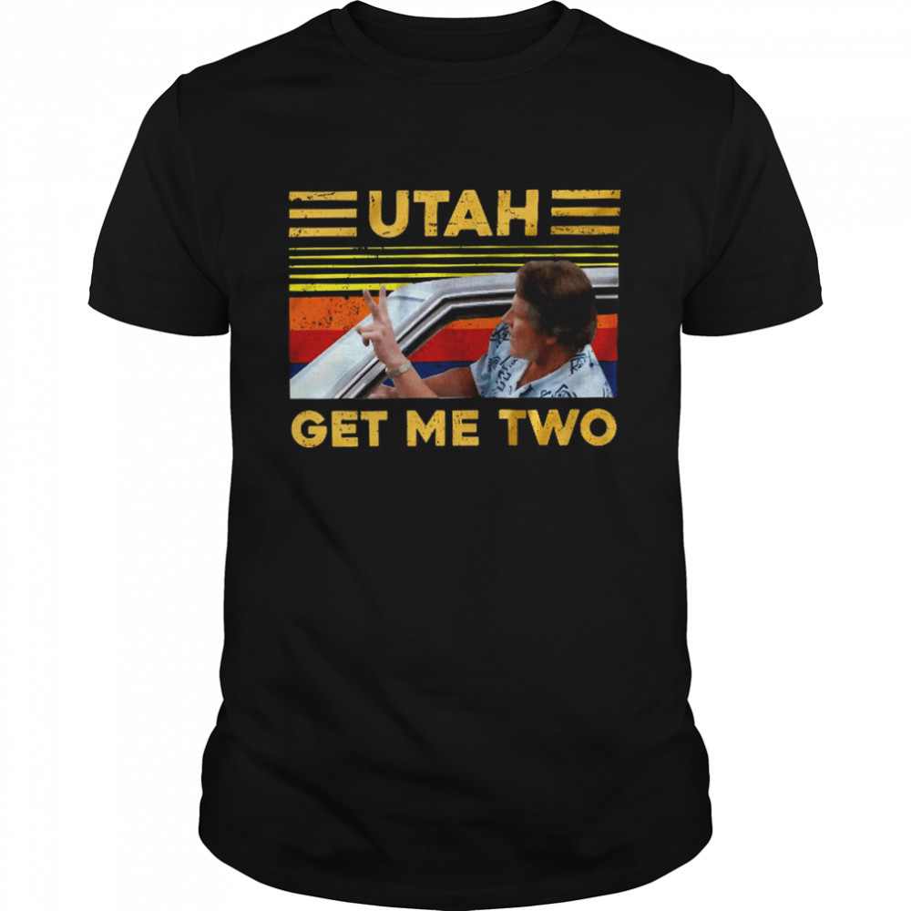 Utah Get Me Two Vintage Art sỉt Classic Men's T-shirt