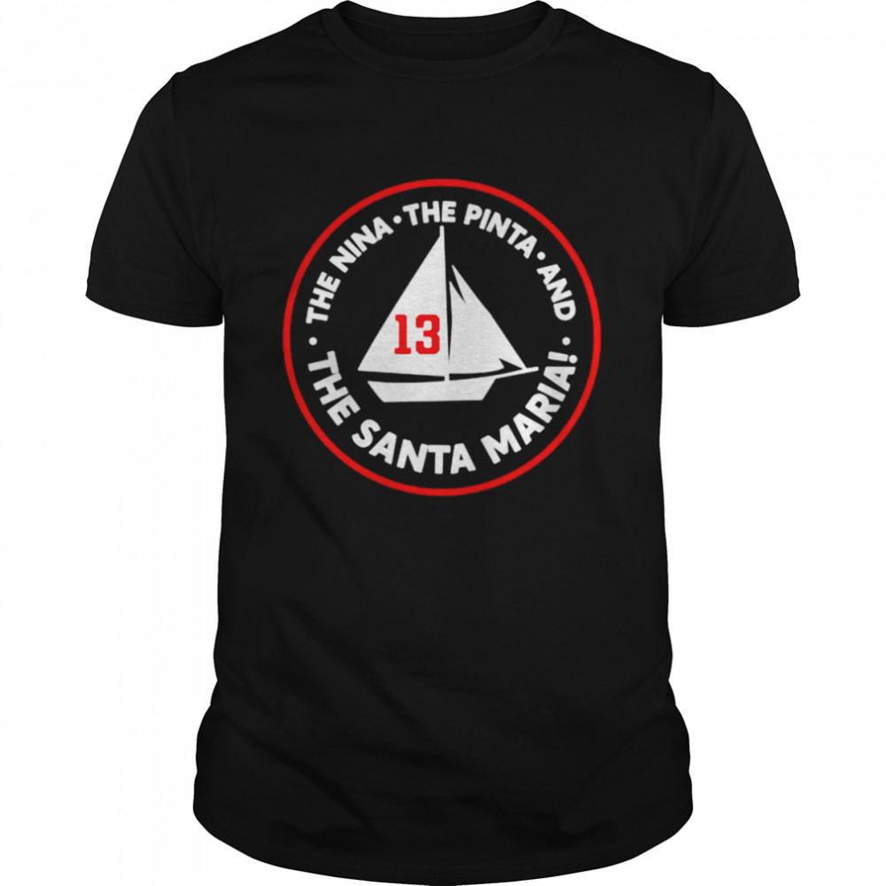 13 the nina the pinta santa maria shirt Classic Men's T-shirt