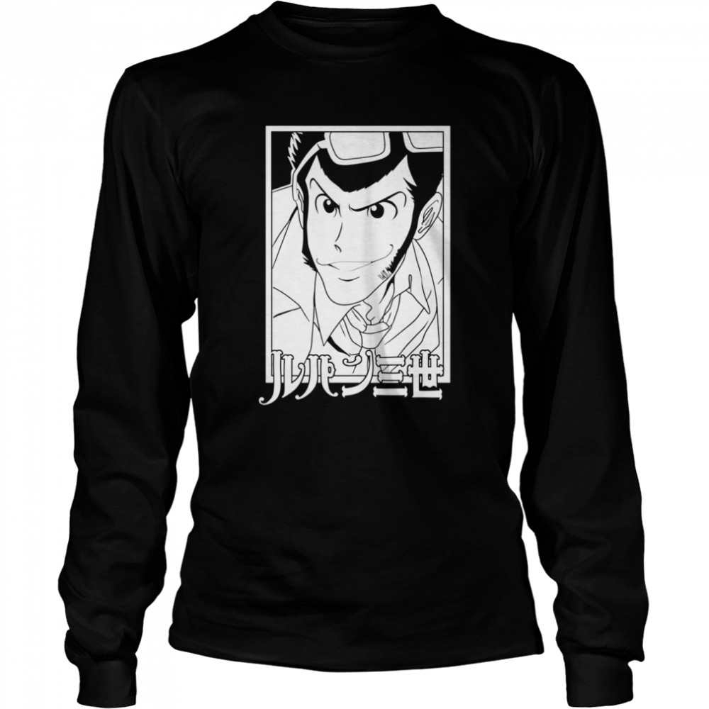 Arsenie Lupin Lupin The 3rd Anime shirt Long Sleeved T-shirt