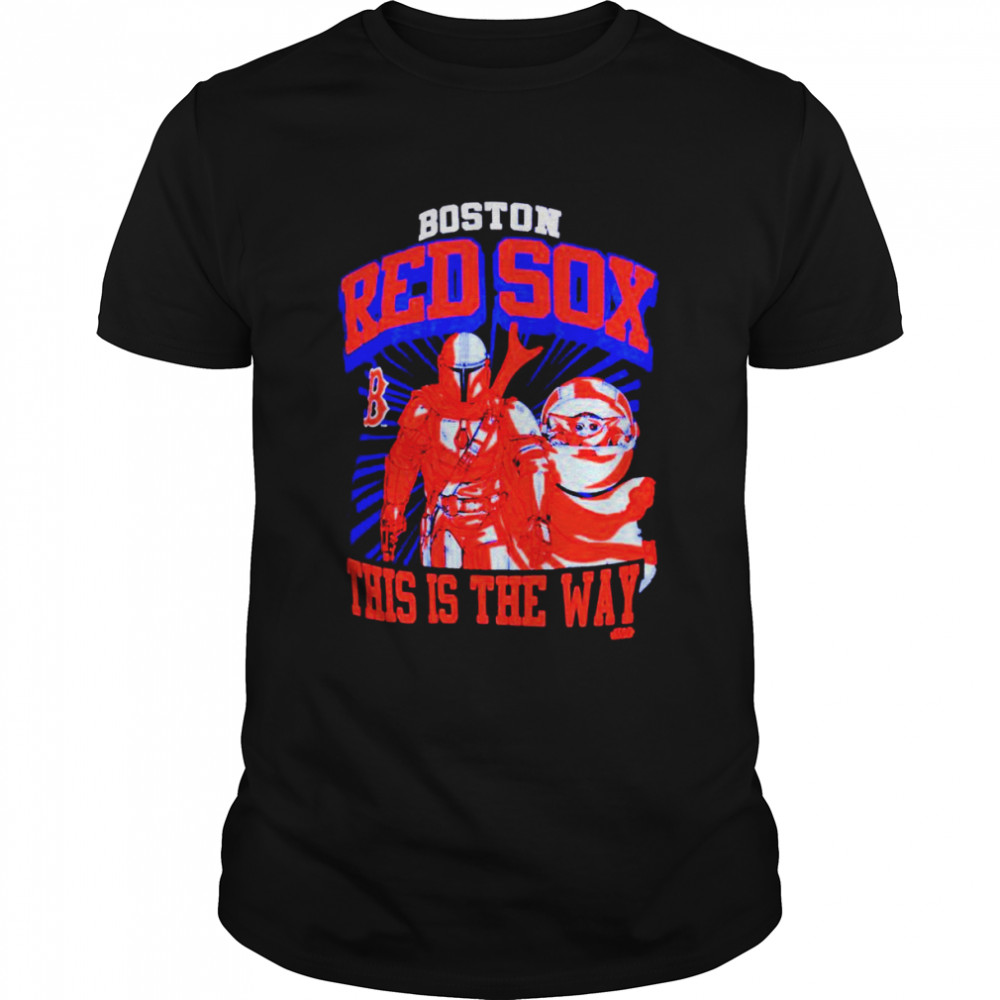 Boston Red Sox Star Wars This is the Way shirt Classic Men's T-shirt