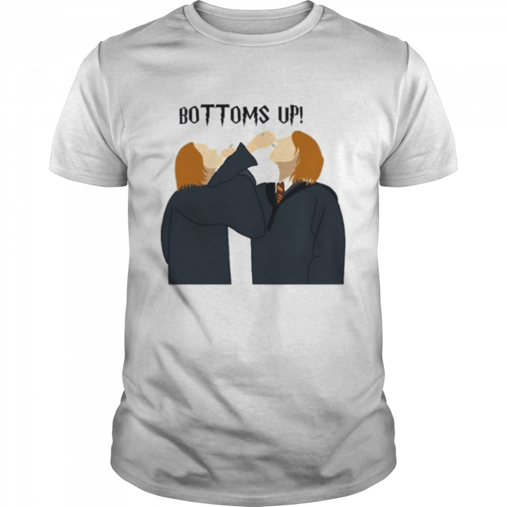 Bottoms Up Harry Potter Weasley shirt Classic Men's T-shirt